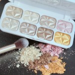 Highlighter Palette Manufacturer - 8-Color Glitter Liquid Face Contour Blush Shimmer