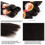 Hair Extensions Factory - Wholesale 26 Inch 300g 3X3 Synthetic Pre-Stretched Hot Water