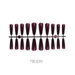 False Nails Supplier - 20-Piece Long Ballet with ABS Coffin Almond Patterns