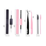 Eyelashes Set Manufacturer - New DIY Large Capacity 12-Row Sectional with Tweezers