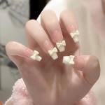 False Nails Supplier - 24 Pcs Tikotok Celebrity Wearable Diamond Multi-Style Acrylic