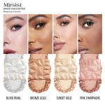 Bronzer Palette Supplier - Diamond Square 4-Color Customizable Fluorescent 3D