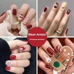 Nail Art Sheets Manufacturer - Wholesale 2024 Red Series Christmas Exclusive ABS