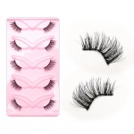 False Eyelashes Supplier - European American Fox Eye 5D Fluffy Thick Curly Mink