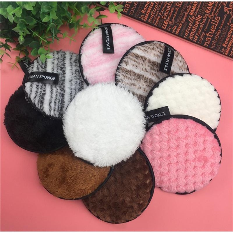 Face Pads Manufacturer - Hot Seller Reusable Microfiber Round Soft Cotton Make-Up Remover