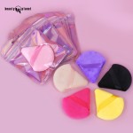 Cotton Puff Supplier - Beauty Planet Soft Triangle Customized Loose Powder Sponge