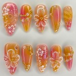 Ballerina Nails Manufacturer - Wholesale Custom 3D High Quality French Pointed ABS
