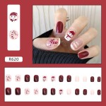 Nail Art Sheets Manufacturer - Wholesale 2024 Red Series Christmas Exclusive ABS