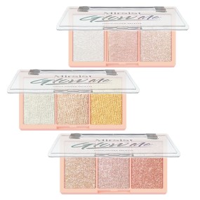 Eyeshadow Tray Supplier - Hot Selling Wholesale High Pigment Tri-Color Waterproof