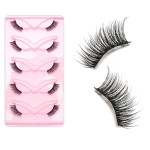 False Eyelashes Supplier - European American Fox Eye 5D Fluffy Thick Curly Mink