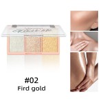 Eyeshadow Tray Supplier - Hot Selling Wholesale High Pigment Tri-Color Waterproof
