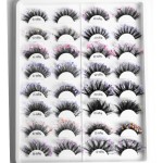 Mink Lashes Supplier - Wholesale 3D Multi-Color Shiny Christmas Rainbow Full Strip