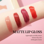 Lip Stain Factory - OEM ODM Nonstick Cup 4 Colors Matte Moisturizing Waterproof