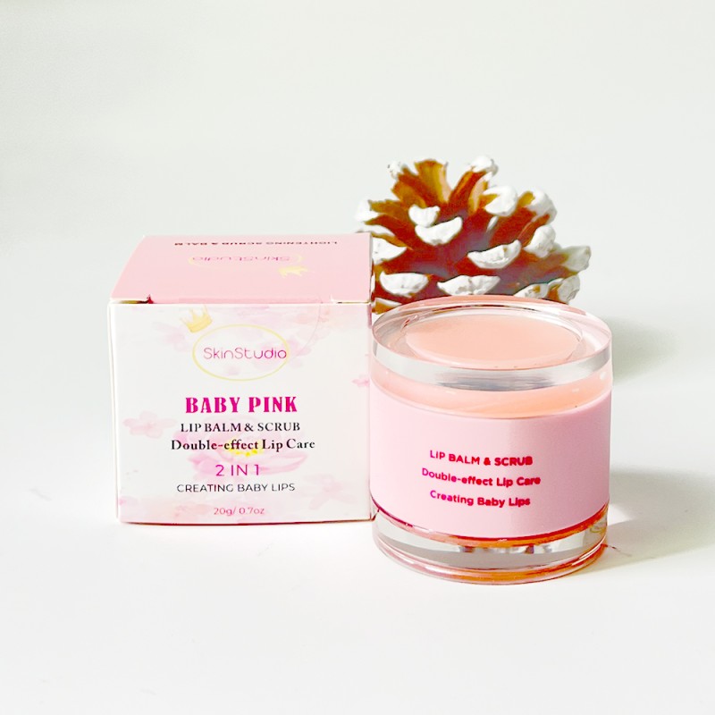 Lip Scrub Factory - Private Label Vegan Organic Vitamin C Custom Lip Scrub and Balm Set