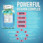 Hair Vitamin Gummies Factory - 2022 Biotin Glow Hair Skin Nails Vegan Extra Strength