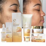 Skin Care Set Manufacturer - Turmeric Brightening Skin Set Acne Spot Removal Facial Cleaning