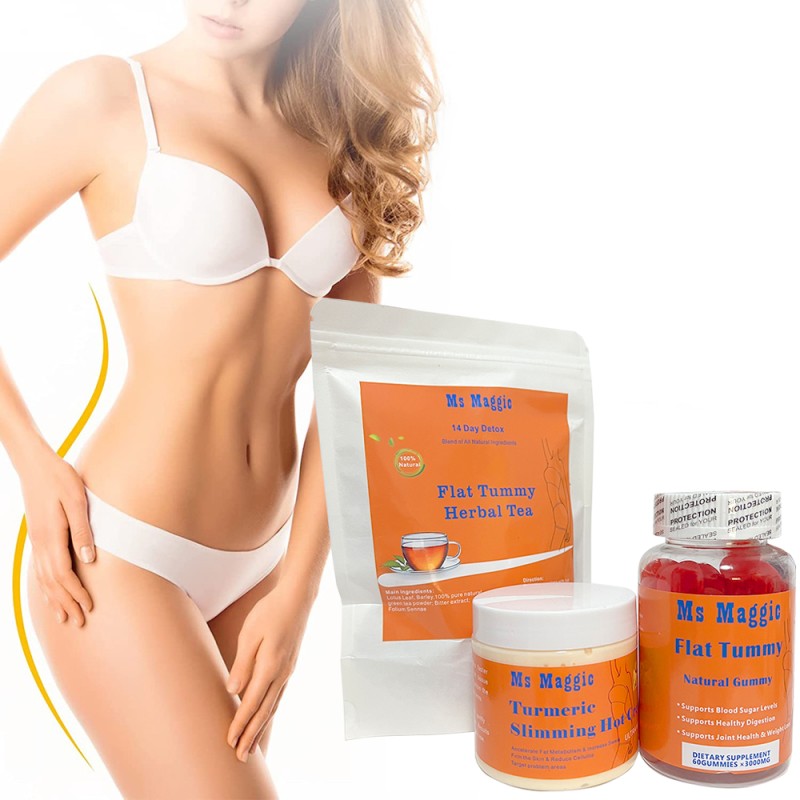 Flat Tummy Cream Manufacturer - 2023 Hot Sale Slimming Products 14 Days Detox Cleanse Organic