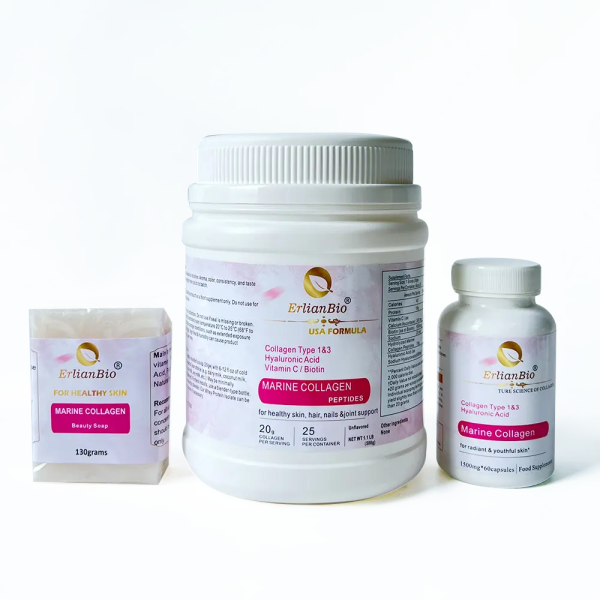Collagen Capsules Supplier - OME Supplement Marine Fish Skin Hydrolysed Pure Marine Bio