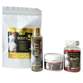 Butt Enlargement Set Factory - OEM Hip up Booty Curves Big Butt Cream Oil Ultimate Maca