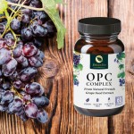 OPC Capsules Manufacturer - OEM 100% Natural 60 Capsules French Grape Seed Complex Non-GMO