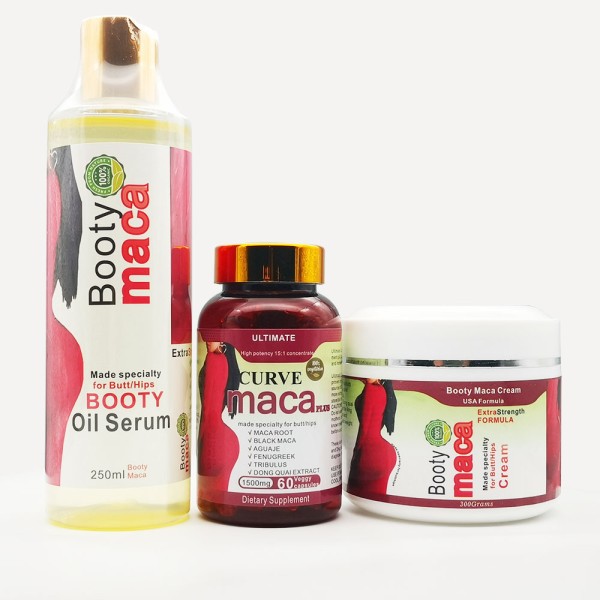 Butt Enlargement Oil Factory - Best Natural Herbal Ingredients Bigger Buttock Maca Serum