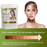 Skin Whitening Tea Factory - Free Sample Custom 30 Bag Smooth Tea Healthy Lightening Women