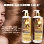 Hair Set Supplier - Wholesale Customization Own Brand Smooth Hair Argan Oil Shampoo Conditioner