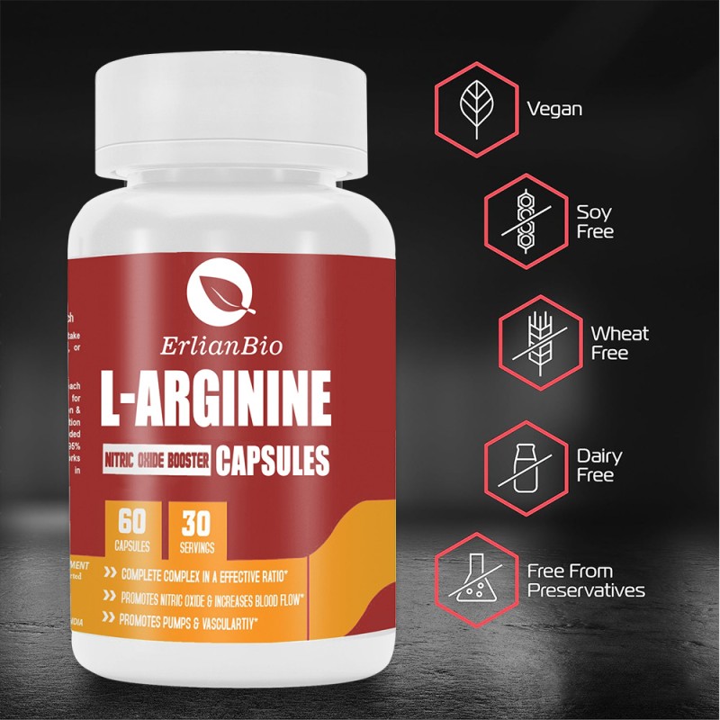 L-Arginine Capsules Supplier - OEM Supply Best Price Food Grade 99% Pills Supplement