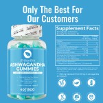 Ashwagandha Gummies Supplier - OEM Private Label Vegan Pectin Candy Stress Relief