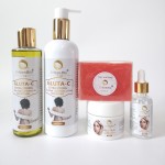 Skin Care Set Manufacturer - Private Label Gluta-C Whitening Set Repair Skinmoisturizing Essence