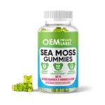 Sea Moss Gummies Supplier - Halal GMP Certified Vitamins Natural Organic Beauty Wholesale