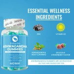 Ashwagandha Gummies Supplier - OEM Private Label Vegan Pectin Candy Stress Relief