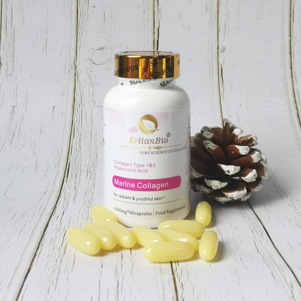 Collagen Capsules Factory - Dietary Supplement Nutrition Supplement Skin Tightening Pills Beauty