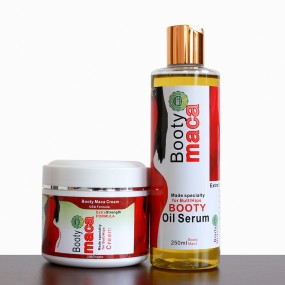 Butt Enhancer Oil Supplier - 2 Pieces Cream and Natural Herbal Maca Hips Enhancer