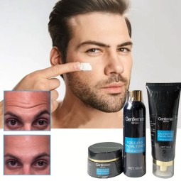 Men's Skincare Kit Factory - OEM 3 in 1 for Face Products Wash Cleanser Control Face Moisturizing