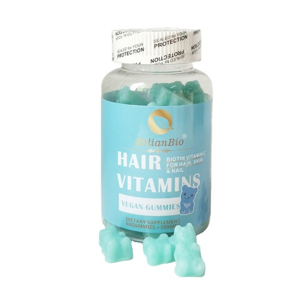 Hair Care Gummies Factory - Best Lightening Brightening Private Label Supplement Collagen Candy