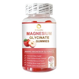 Magnesium Gummies Manufacturer - Health Care Herbal Supplement Nerve Support Improved Sleep