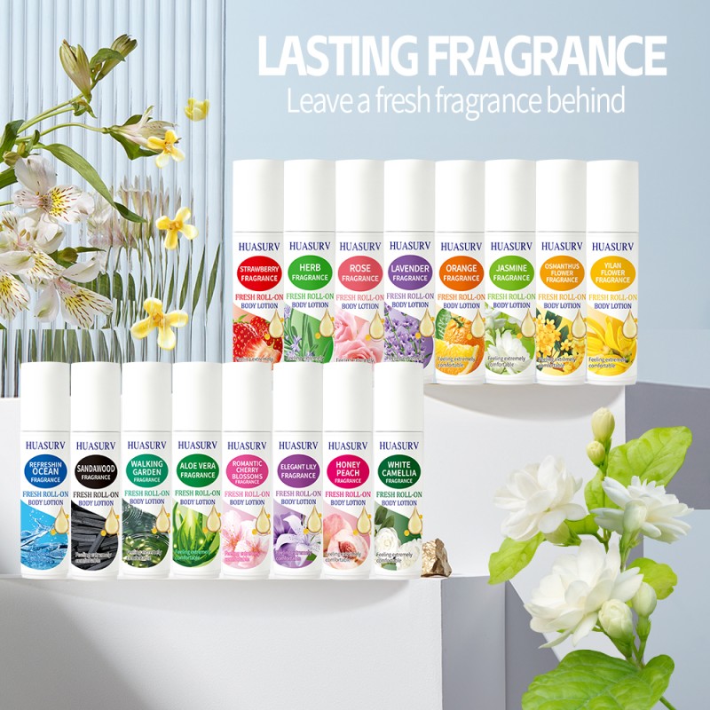 Body Dew Rolling Beads Supplier - HUASURV Wholesale Fragrant Long-lasting Relaxed Comfort