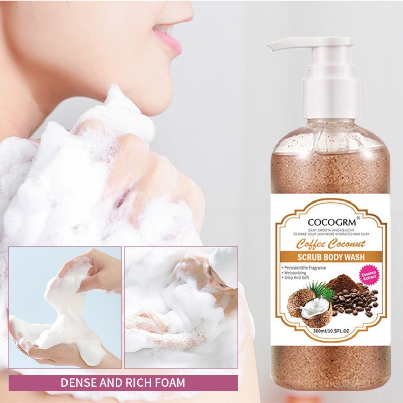 Shower Gel Manufacturer - COCOGRM Wholesale Organic Private Label Whitening Bath Gel