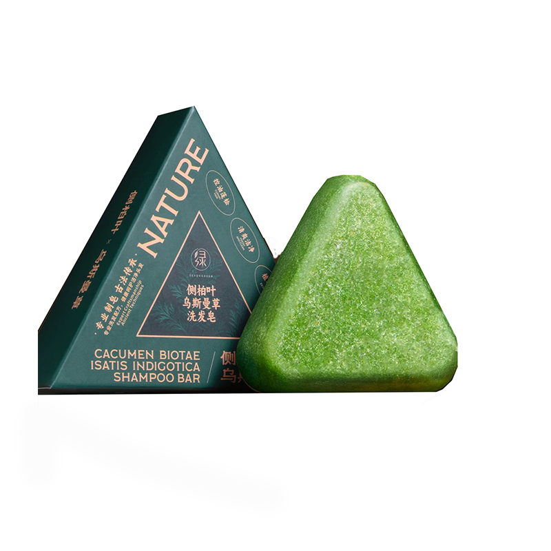 Hair Shampoo Soap Factory - Natural Chinese 12 Herbal Plant Strengthening Hair Cypress Leaf Soap