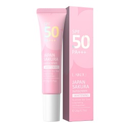 防晒霜厂家-樱花清爽不油腻保湿亮肤防晒霜SPF50 PA+++