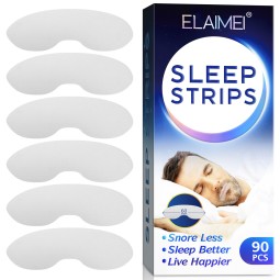 止鼾贴供应商-抗打鼾睡眠贴90片唇形口贴改善睡眠