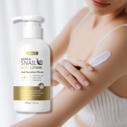身体乳厂家-身体多用持久保湿补水提亮蜗牛乳