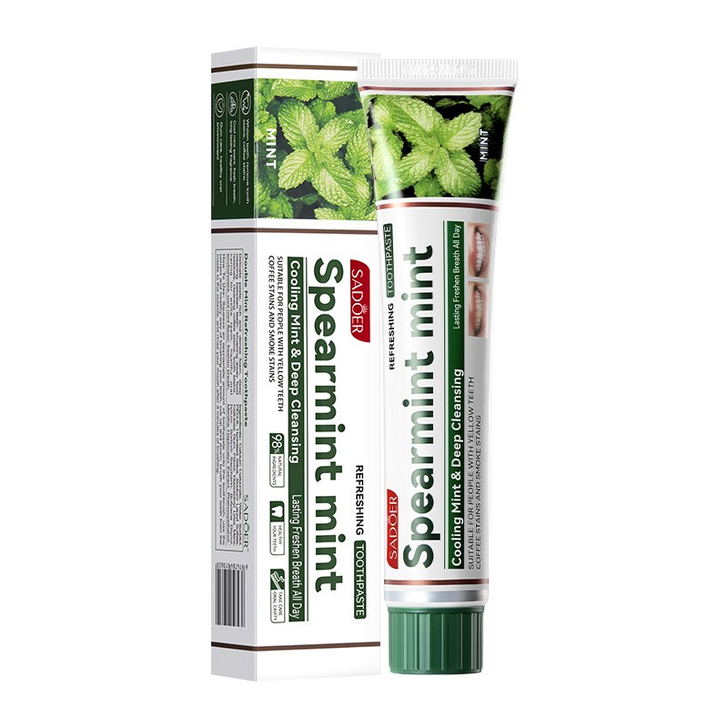 Toothpaste Supplier - Teeth Deep Cleansing Bamboo Charcoal Whitening Tartar Reduce Refreshing Toothpaste