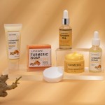 Skin Care Set Manufacturer - Brightening Natural Organic Vitamin C Turmeric Face Cream Serum Soap Set