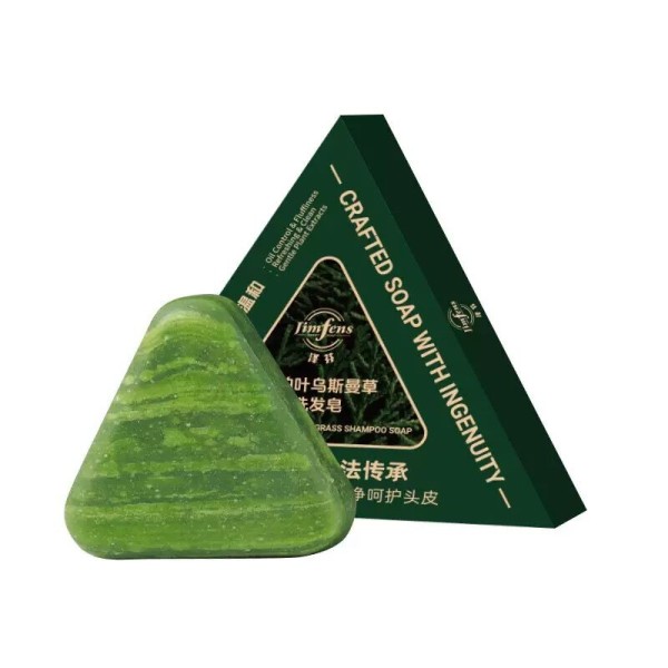 洗发皂供应商-有机侧柏叶和乌斯曼草洗发皂