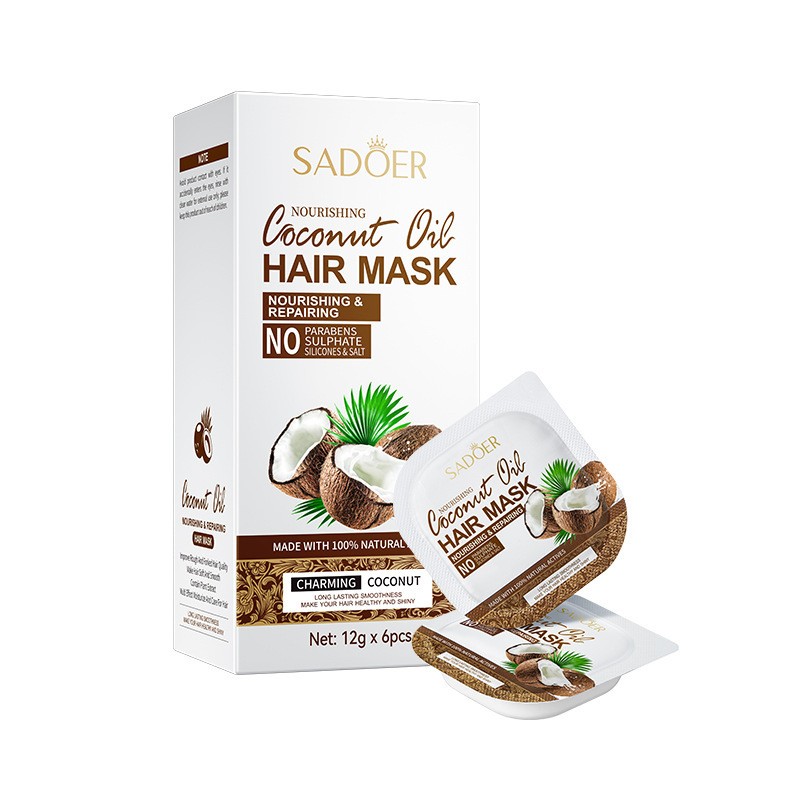 Hair Mask Supplier - Wholesale Natural Portable Travel Size Coconut Oil Deep Conditioning Mask