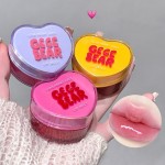 唇彩供应商-高品质镜面果冻心形唇彩保湿闪亮唇彩