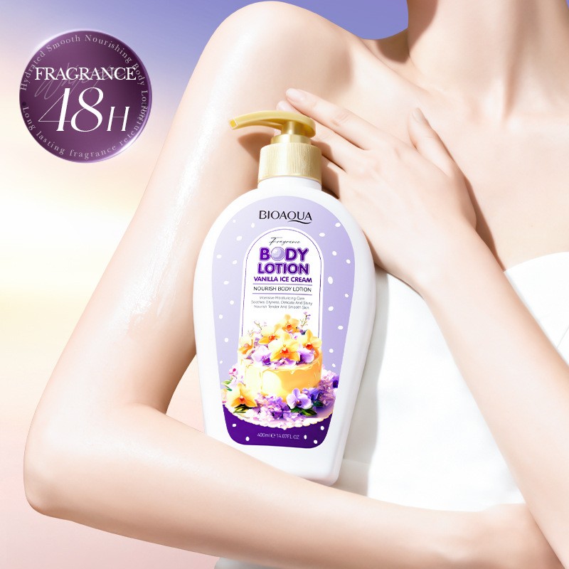 Body Lotion Manufacturer - Vanilla Ice Cream Body Lotion Nourish Soften Smooth Dry Skin Fragrance
