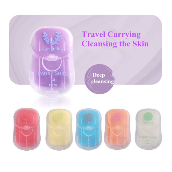 Paper Soap Factory - Mini Portable Travel Hand Wash Foam Paper Soap Sheets Wholesale Dry Soapsheets